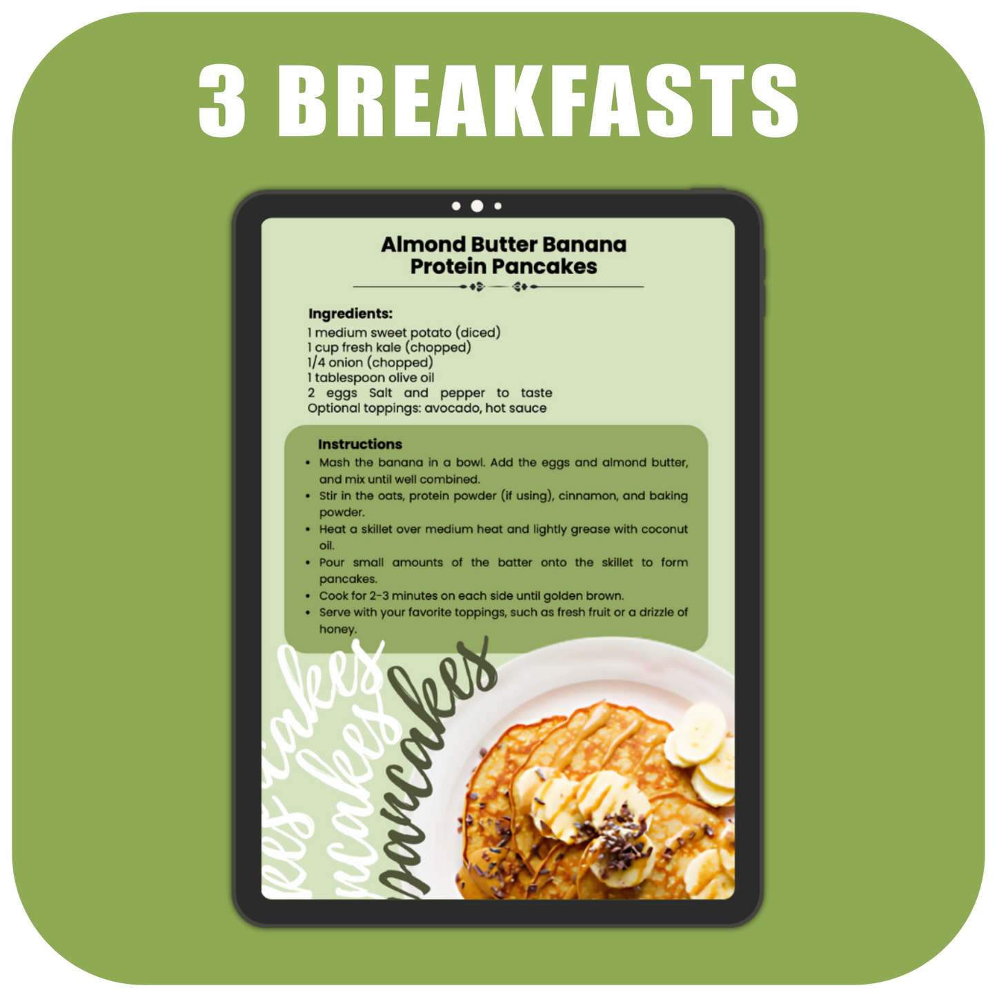 Healthy Recipes For Every Meal (Sample)