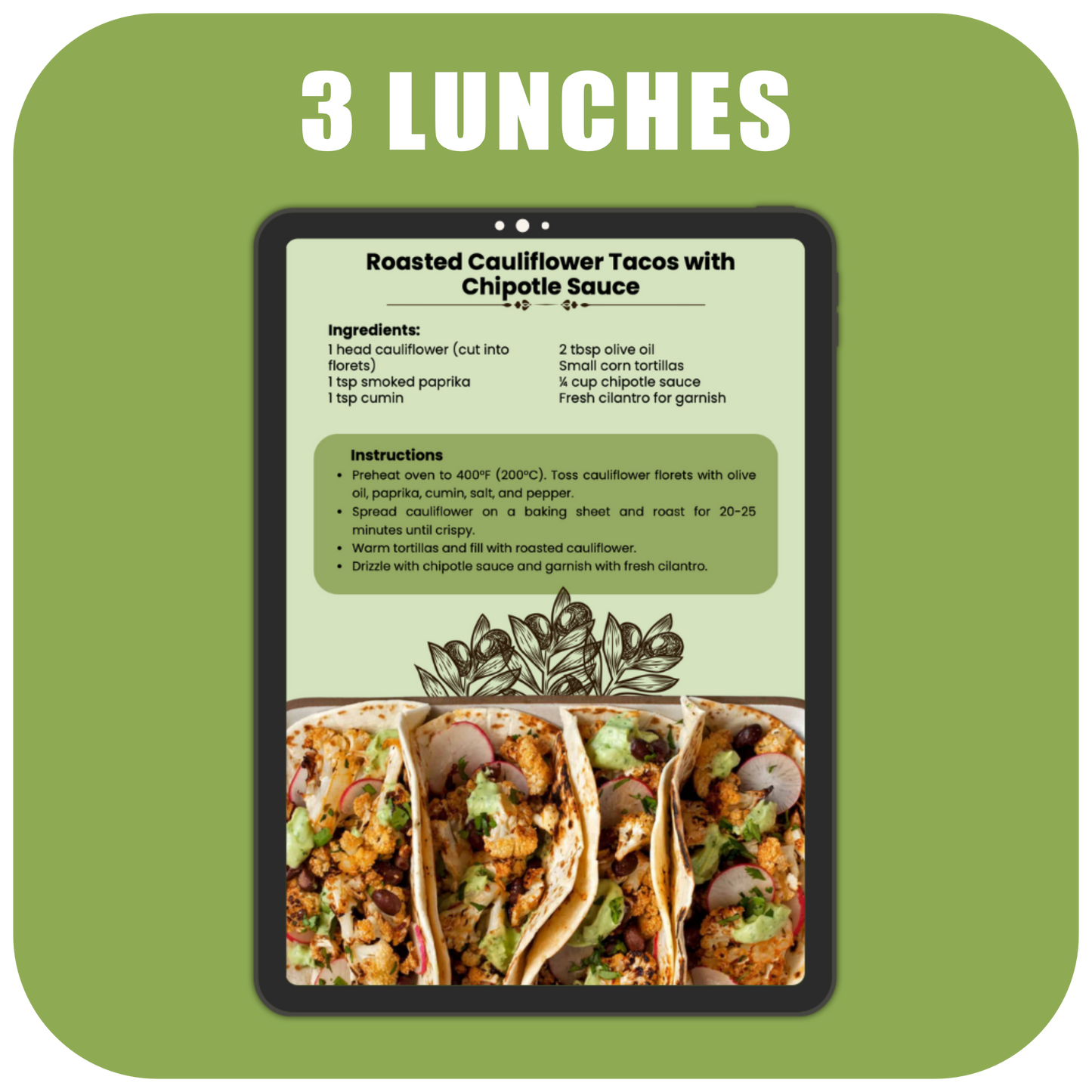 Healthy Recipes For Every Meal (Sample)