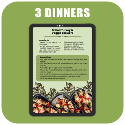 Healthy Recipes For Every Meal (Sample)