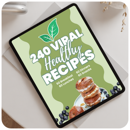 240 Healthy Recipes Bundle